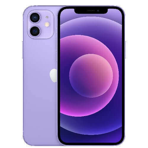 Apple iPhone 12 64GB Purple Good (Part Change Message)