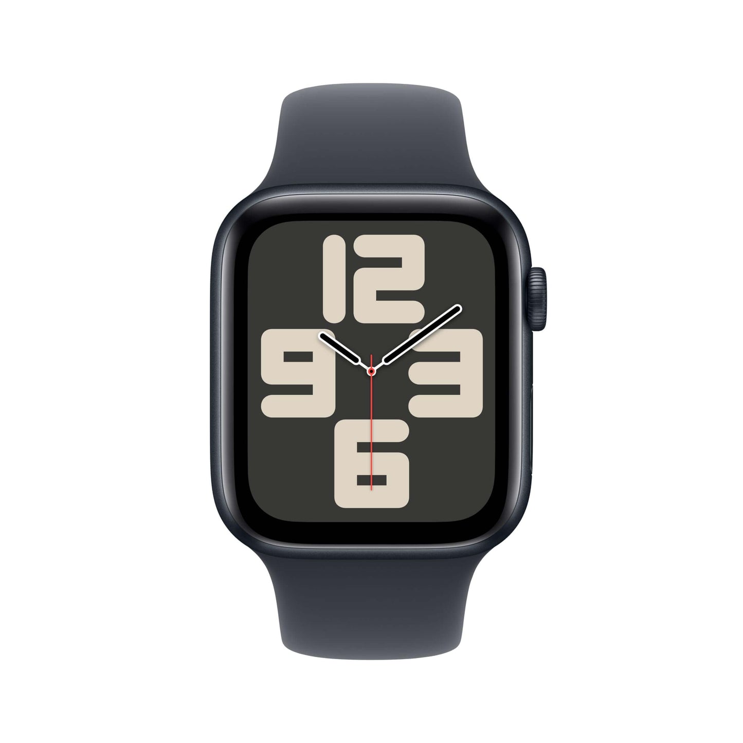 Apple Watch SE (2nd Gen) GPS 40mm Smartwatch with Midnight Aluminium Case with Midnight Sport Band - M/L. Fitness and Sleep Trackers, Crash Detection, Heart Rate Monitor, Retina Display