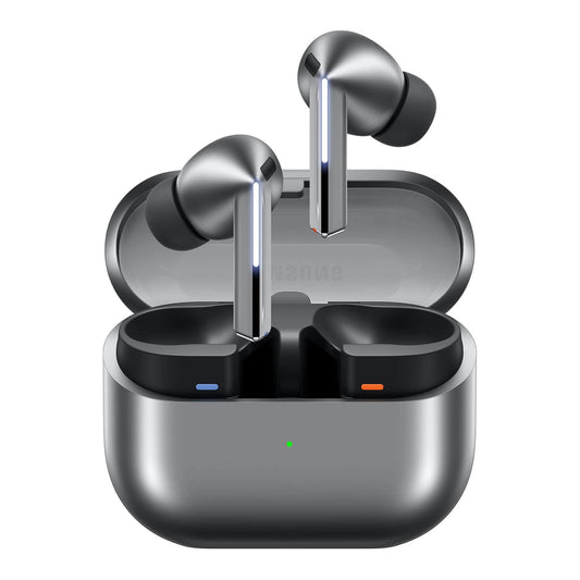 Samsung Galaxy Buds3 Pro, Silver, Wireless Bluetooth Earbuds with Adaptive: Noise Control, Hi-Fi Sound, 360 Audio (International Version)