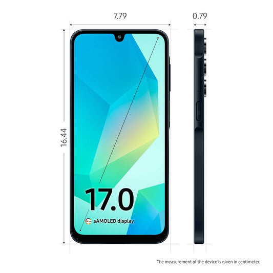 Samsung Galaxy A16 5G (Black, 8GB RAM, 128GB Storage) | Super AMOLED | 50MP Triple Camera with Ultra Wide Lens | 6 OS | IP54 | Tap & Pay | 5000mAh Brand New