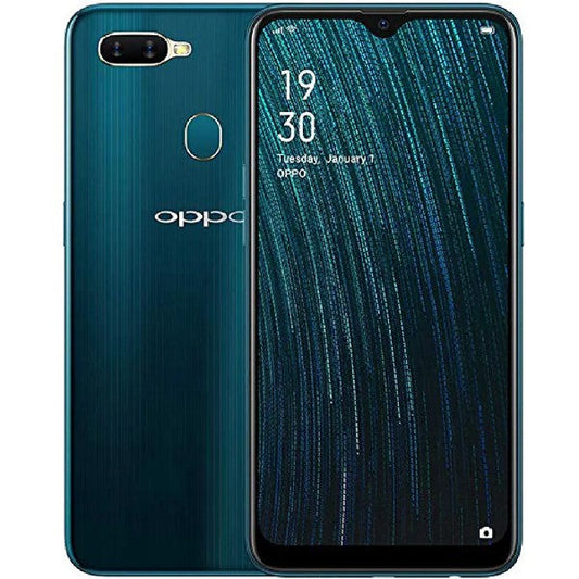 Oppo A5S, 128GB, 4GB Ram ,4G single sim LTE Green