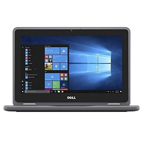 Dell Latitude 3189 2 In 1 Laptop With 11.6-Inch Touchscreen Display,Intel Celeron Processor/4GB RAM/128GB SSD/Windows 10 English Black