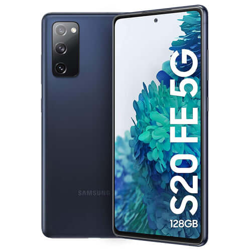 Samsung Galaxy S20 FE 5G Android Smartphone SM-G781U 128GB Storage 6GB RAM SIM Free Unlocked Navy Blue