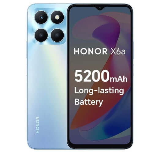 HonorX 6A 4GB Ram 128GB Sky Silver Brand new