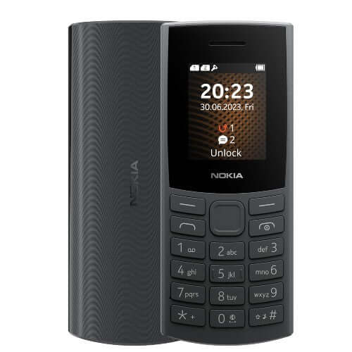 Nokia 105 4G Charcoal Brand new