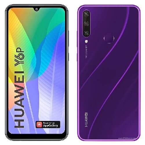 Huawei Y6p 64GB 4GB RAM single sim Phantom Purple