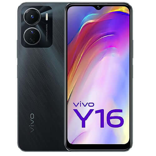 Vivo Y16 256GB 8GB RAM Single Sim Stellar Black in