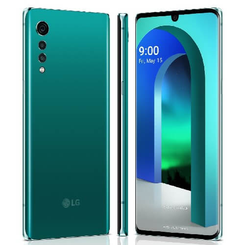 LG Velvet 128GB, 6GB Ram single sim, Aurora Green