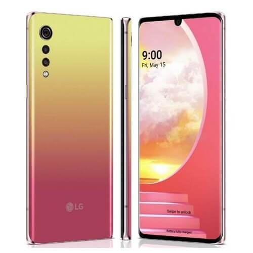 LG Velvet 128GB, 8GB Ram, Single SIM Pink