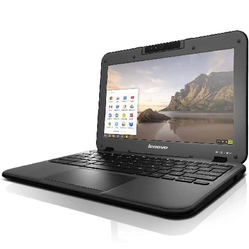 Lenovo Chromebook N21 Notebook Laptop, Intel Celeron N Series CPU, 2GB DDR3 RAM, 16GB SATA HDD, 11.6 inch Display, CHROME OS