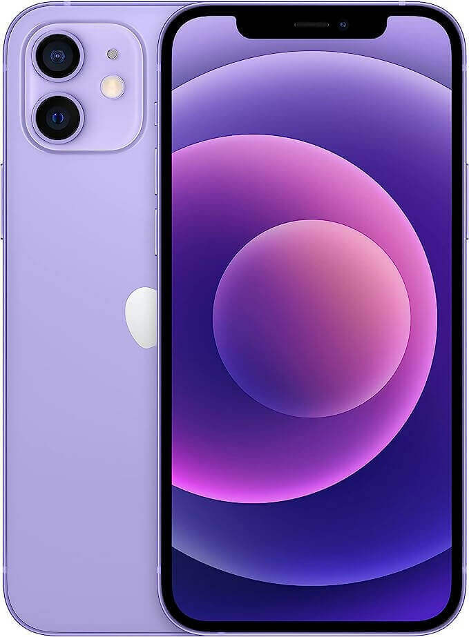 Apple iPhone 12 256GB Purple (With Part Change Message)