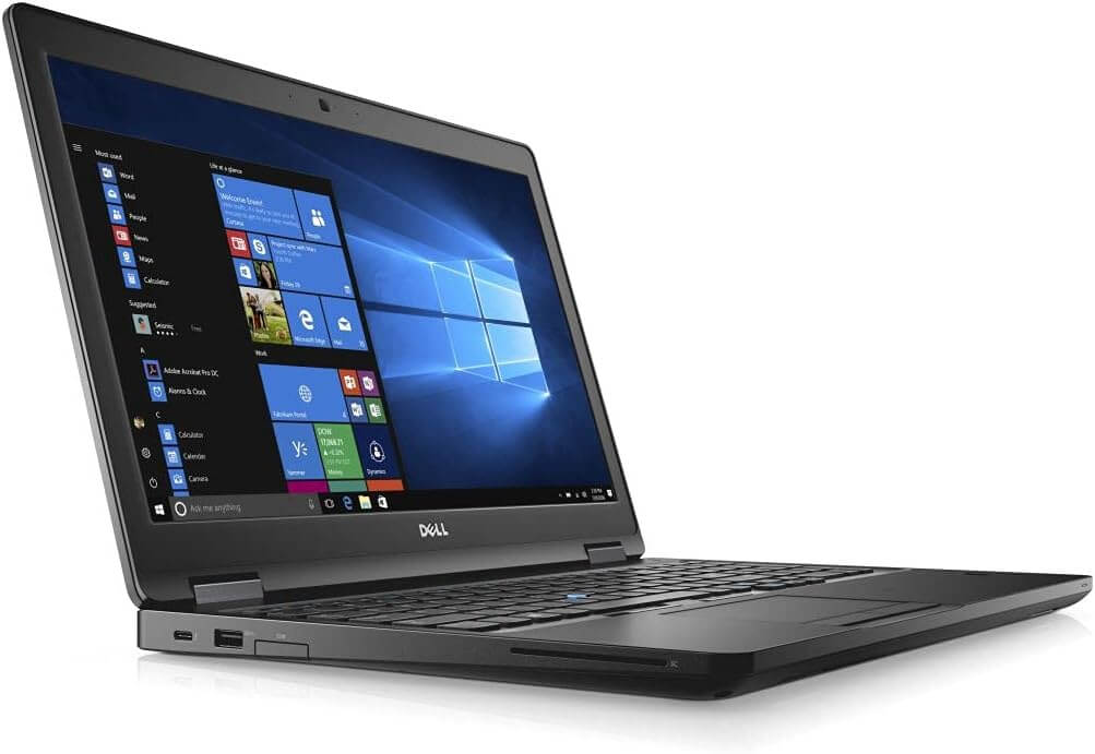 Dell Latitude 5570 Notebook Business Laptop, Intel Core i5-6th Generation CPU, 8GB DDR4 RAM, 256GB SSD Hard, 15.6 inch Display, Windows 10 Pro