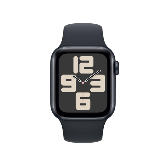 Apple Watch SE (2nd Gen, 2023) [GPS + Cellular 40mm] Smartwatch with Midnight Aluminum Case with Midnight Sport Band S/M. Fitness & Sleep Tracker, Crash Detection, Heart Rate Monitor (Renewed)