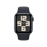 Apple Watch SE (2nd Gen, 2023) [GPS + Cellular 40mm] Smartwatch with Midnight Aluminum Case with Midnight Sport Band S/M. Fitness & Sleep Tracker, Crash Detection, Heart Rate Monitor (Renewed)
