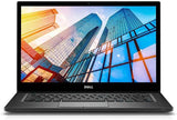 DELL Latitude 7290 Light Weight Business Core i7-8650U CPU, 8GB DDR4 RAM, 256GB SSD M.2 HDD, 12.5 inch Full HD Display, Windows 10 Pro Laptop
