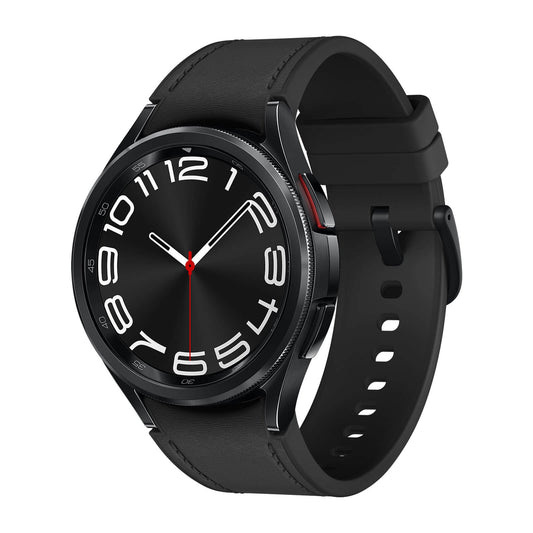 Samsung Galaxy Watch 6 Classic Smartwatch, Health Monitoring, Fitness Tracker, Fast Charging Battery, Bluetooth, 43mm, Black (UAE Version)