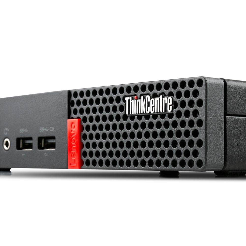 Lenovo ThinkCentre M910q Renewed Business Desktop PC. | intel Quad-Core i5-6th Gen. up to 2.8 GHz CPU | 8GB RAM | 256GB Solid State Drive (SSD) | Tiny (Mini) Form Factor | Windows 10 Pro. (Renewed)