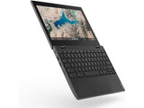Lenovo 2022 100E 11.6" HD Rugged&Spill Resistant Chromebook 2ND Gen Laptop, MT8173 CPU, 4GB LPDDR3 RAM, 32GB eMMC TLC SSD, 720P HD Camera, Black, Chrome OS