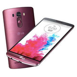 LG G3 16GB, 2GB Ram, single sim Burgundy Red