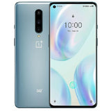 OnePlus 8 5G ,128GB, 8GB Ram  single sim Polar Silver