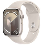 Apple Watch Series 9 [GPS + Cellular 41mm] Smartwatch with Starlight Aluminum Case with Starlight Sport Band S/M. Fitness Tracker, Blood Oxygen & ECG Apps, Always-On Retina Display, Water Resistant