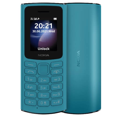 Nokia 105 4G Blue Brand new