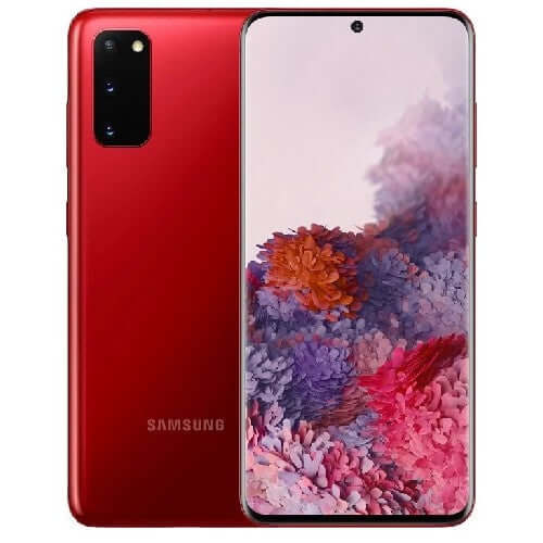 Samsung Galaxy S20 128GB Storage, Aura Red - Price