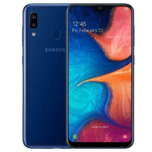 Samsung Galaxy A20 32GB 3GB Ram Single Sim Deep Blue
