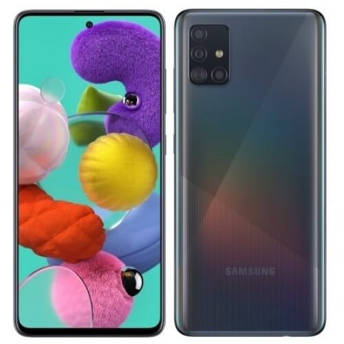 Samsung Galaxy A51, 5G Single Sim 128GB 6GB Ram Prism Crush Black