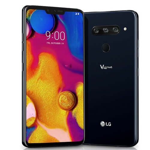 LG V40 ThinQ 64GB, 6GB Ram, single sim  New Aurora Black