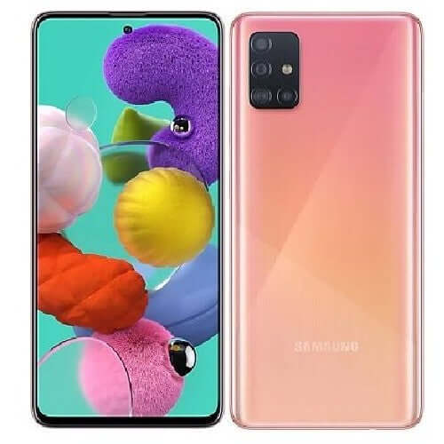 Samsung Galaxy A51 64GB 4GB RAM  Single SIM Prism Crush Pink