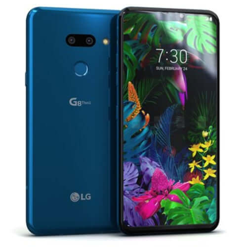 LG G8 ThinQ 128GB, 6GB Ram Single SIM Moroccan Blue
