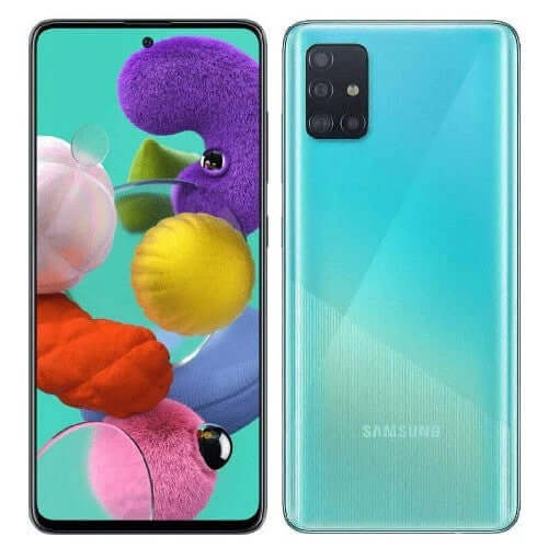 Samsung Galaxy A51 64GB 4GB RAM Single SIM Prism Crush Blue